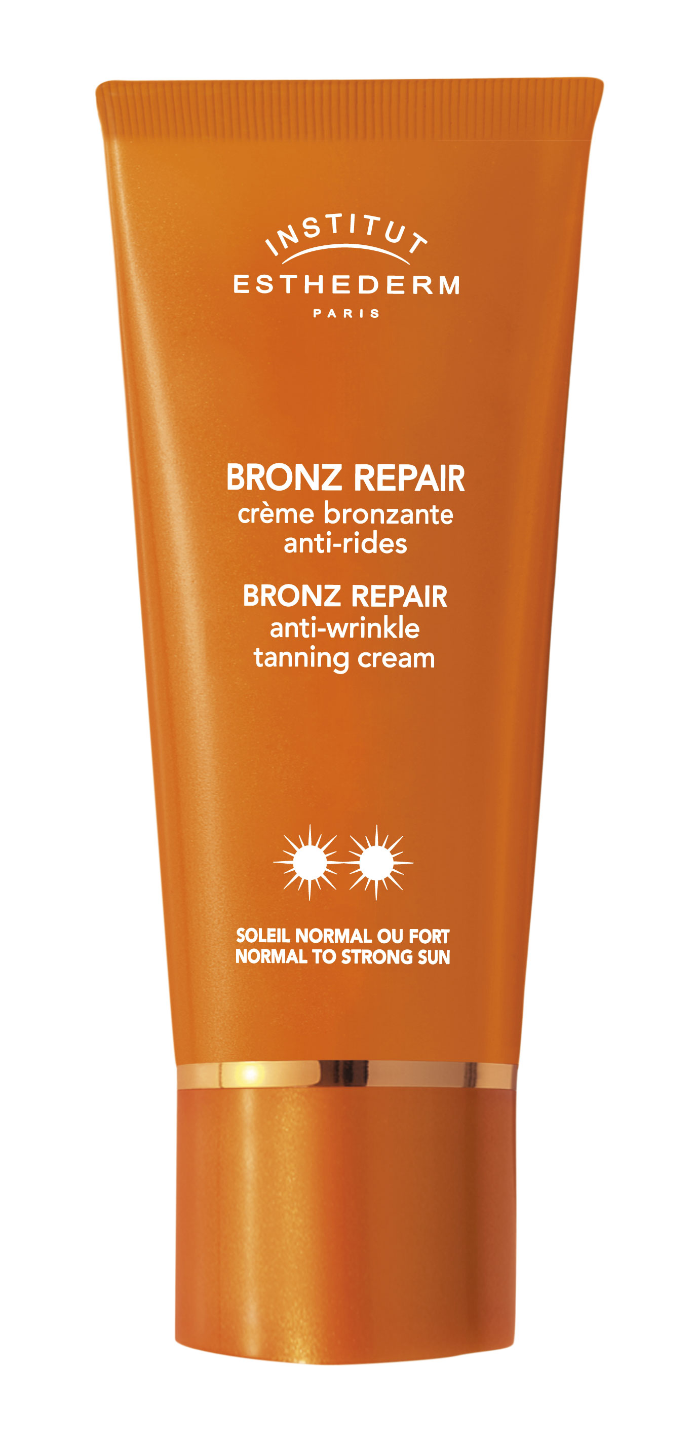 Institut Esthederm Bronz Repair Crème Bronzante Anti-Rides Soleil Normal Fort