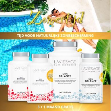 Aanbieding zonbescherming LavieSage Skin Balance Skin Defence