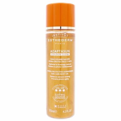 Institut Esthederm Adaptasun Golden Glow Huile Solaire Nacrée 125ml